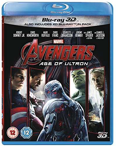 Avengers: Age of Ultron [Blu-ray 3D] [Region Free] [3D Blu-ray]