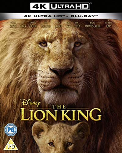 The Lion King [4K UHD] [2019] [Blu-ray] [Region Free]