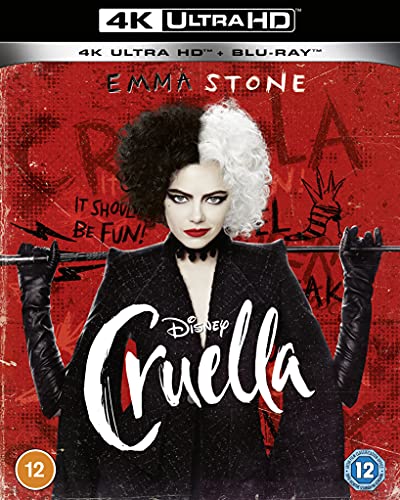 Disney's Cruella UHD [Blu-ray] [2021] [Region Free] [4K UHD]