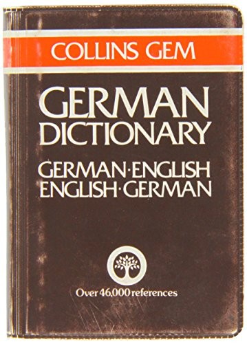 German-English, English-German Dictionary