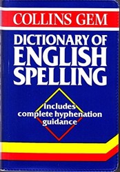 Collins Gem Dictionary of English Spelling