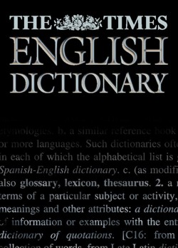 The Times English Dictionary