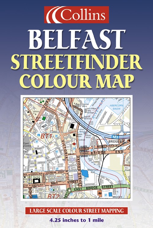 Belfast Streetfinder Colour Map