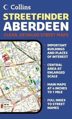 Aberdeen Streetfinder Colour Map