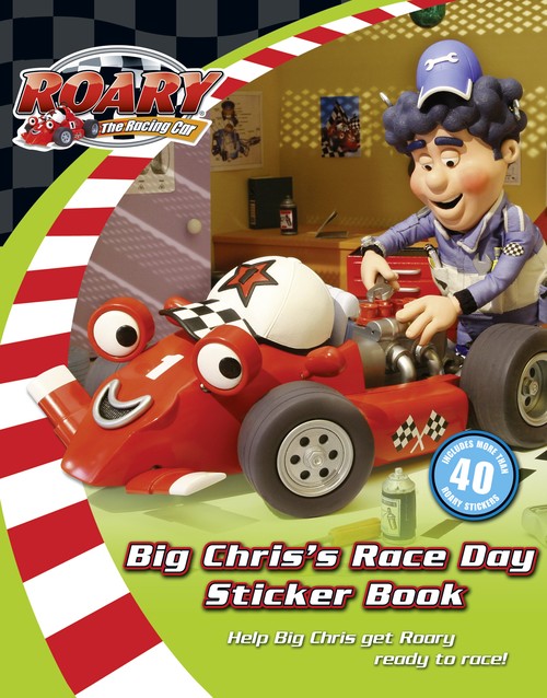 Big Chris's Big Race Day Sticker Storybook