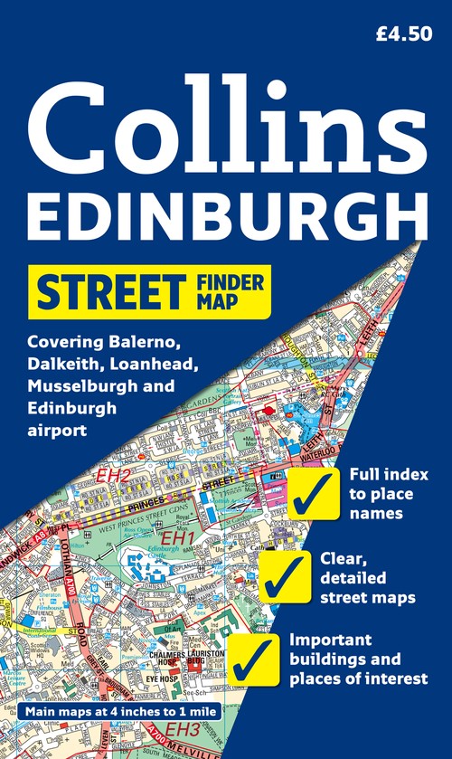 Edinburgh Streetfinder Map