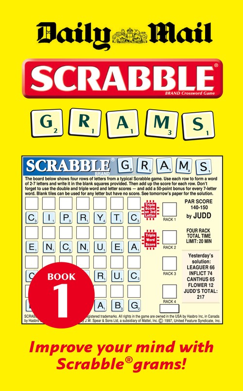 Collins Daily Mail Scrabble Grams