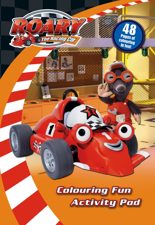 "Roary the Racing Car" - Colouring Fun Activity Pad