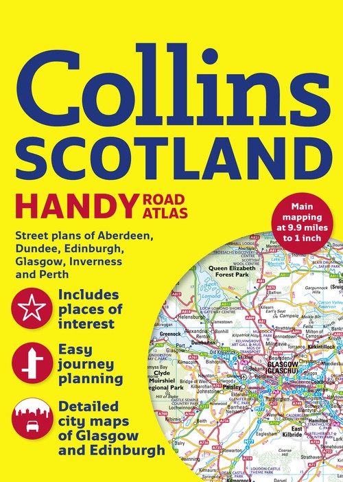 Collins Handy Road Atlas Scotland
