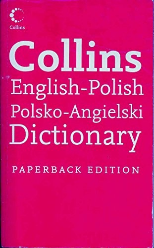 Collins English/Polish Dictionary RED WHITE