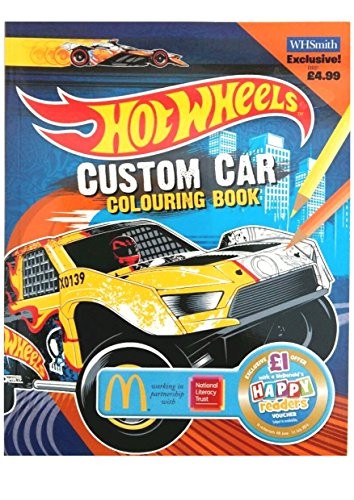 Custom Car Colouring Book EXTRA