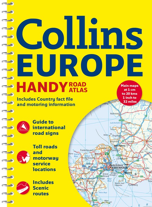 Collins Handy Road Atlas Europe