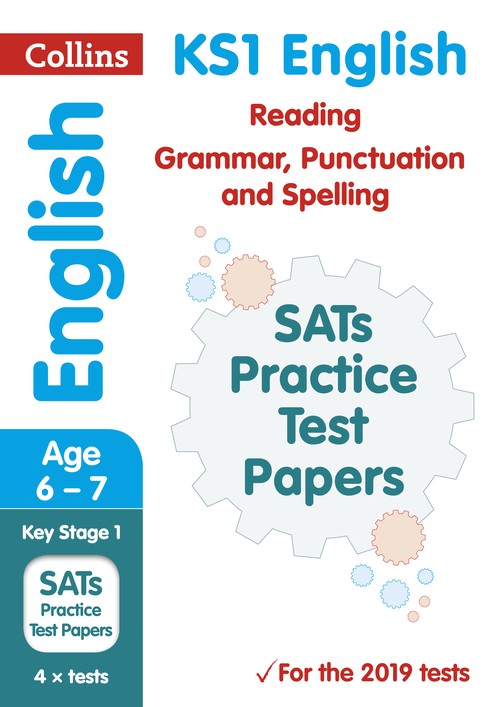KS1 English Reading, Grammar, Punctuation and Spelling SATs Practice Test Papers