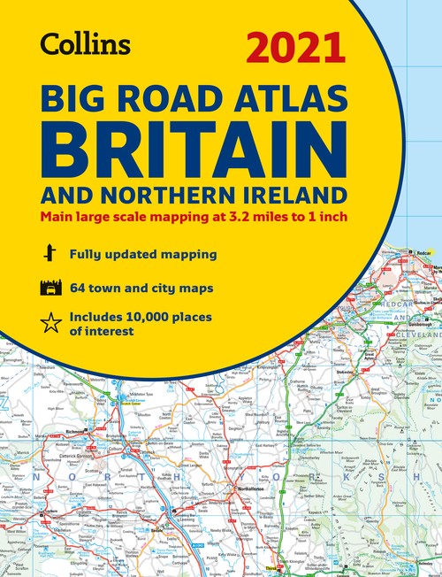 GB Big Road Atlas Britain 2021