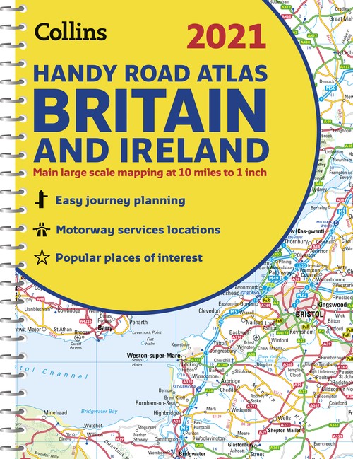 GB Road Atlas Britain 2021 Handy