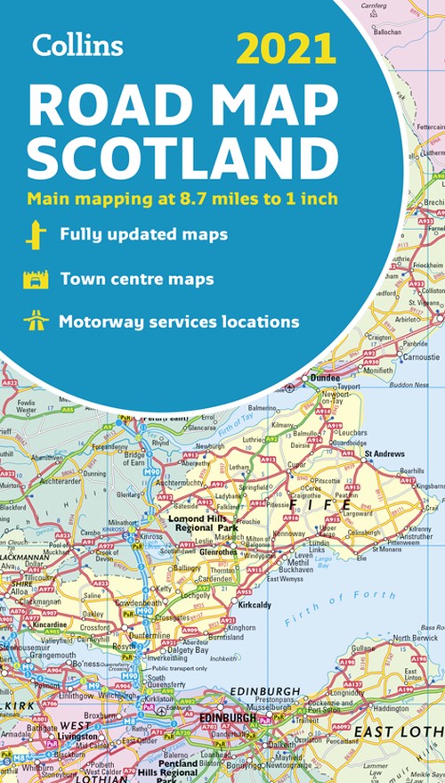 Map of Scotland 2021