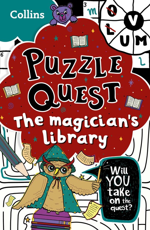 The Magician's Library: Mystery Puzzles for Kids (Puzzle Quest)