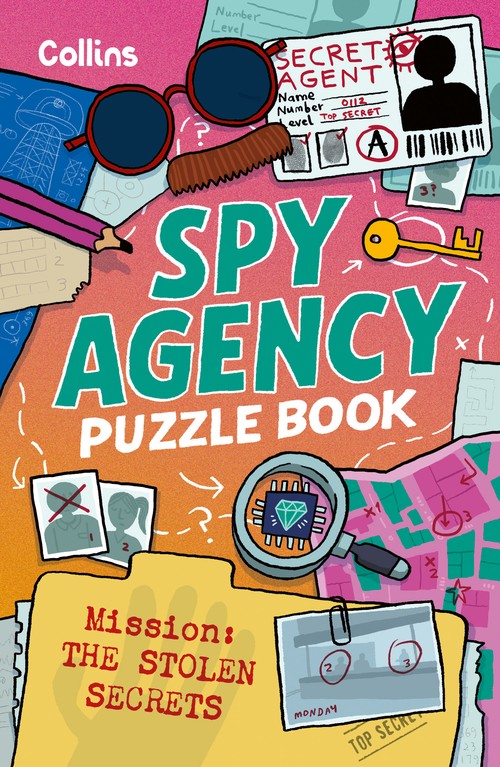 Spy Agency Puzzle Book The Stolen Secrets