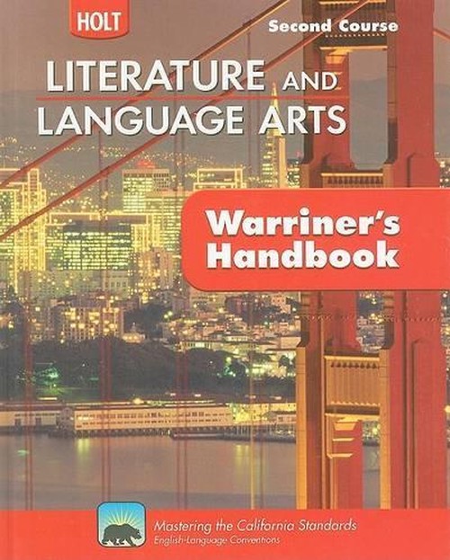 Holt Literature & Language Arts Warriner's Handbook