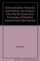 Administrative Theories and Politics