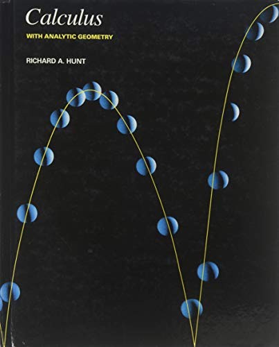 Calculus with Analytic Geometry