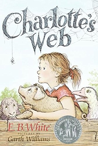 Charlotte's Web Book and Charm