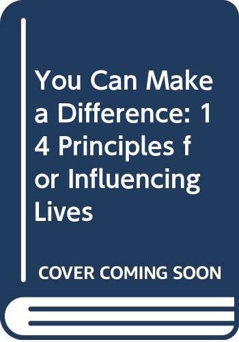 You Can Make a Difference