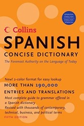 Collins Spanish Concise Dictionary: Spanish-english English-spanish