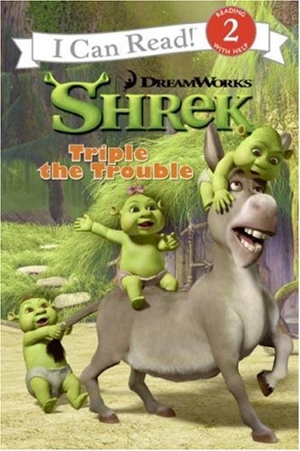 Shrek: Triple the Trouble (I Can Read: Level 2)