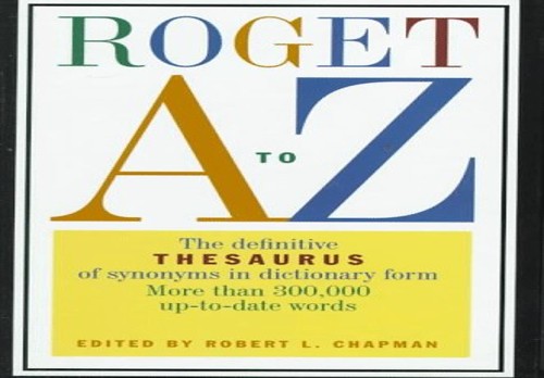 Roget a to Z