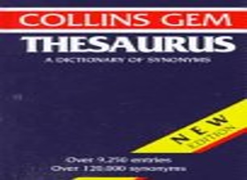 Collins GEM Thesaurus