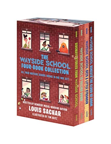 Louis Sachar - The Wayside School 4-Book Box Set: Sideways Stories from Wayside School, Wayside School Is Falling Down, Wayside School Gets a Little Stranger, Wayside School Beneath the Cloud of Doom