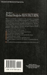 Handbook of Product Design for Manufacturing