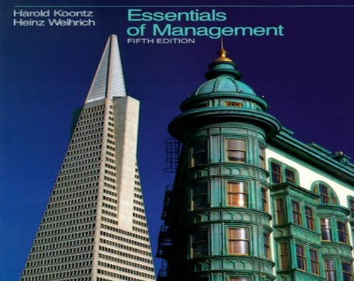 Essentials of Management