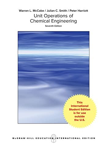 Unit Operations of Chemical Engineering (Int'l Ed)