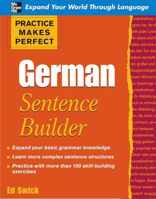 Practice Makes Perfect German Sentence Builder
