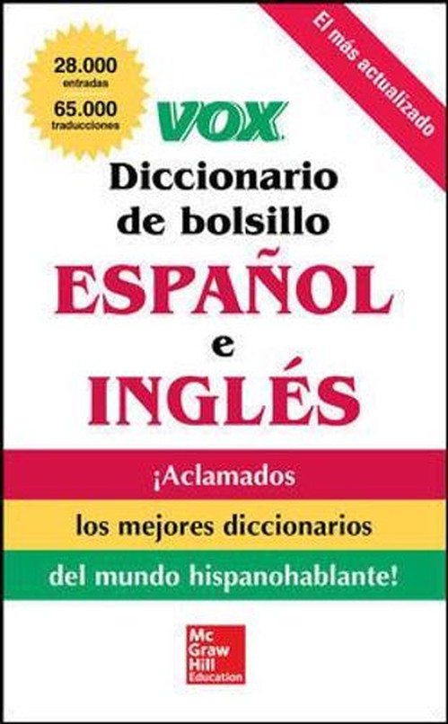 VOX Diccionario de bolsillo espanol y ingles