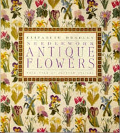 Antique Flowers in Needlework