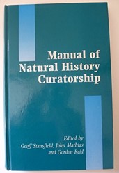 Manual of Natural History Curatorship