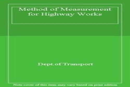 Method of Measurement for Highway Works