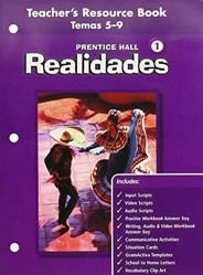 Prentice Hall Spanish Realidades Teacher's Resource Bk Level 1, Volume 2 (Themes 5 Through 9) First Edition 2004c