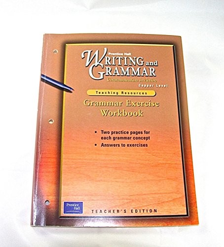 Gammar Exercise Workbook Copper Level (Prentice Ha