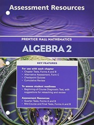 Algebra 2 3rd Edition Assessment Resources 2004c
