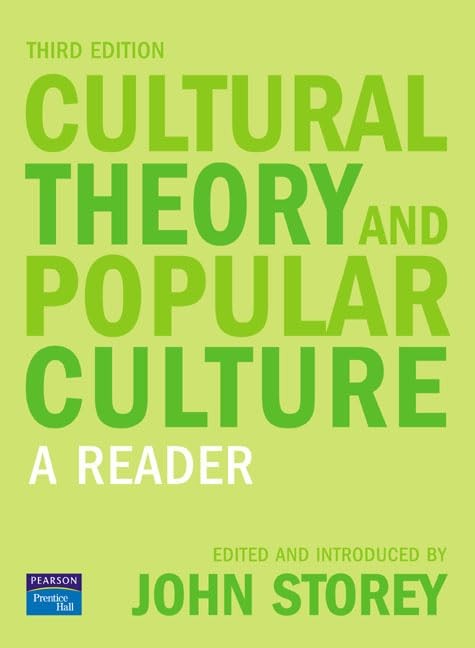 Cultural Theory and Popular Culture