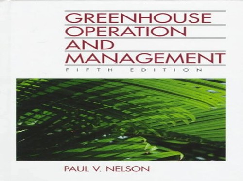 Greenhouse Operation and Management