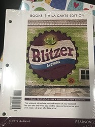 Algebra for College Students
