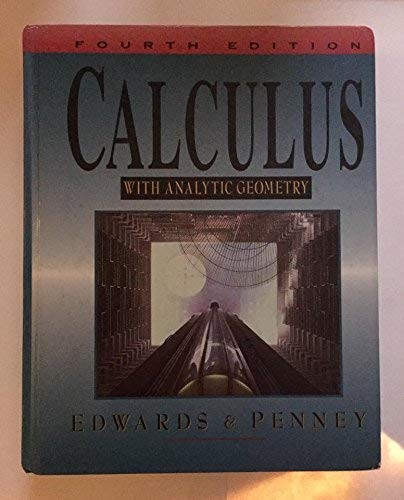 Calculus Analytical Geometry
