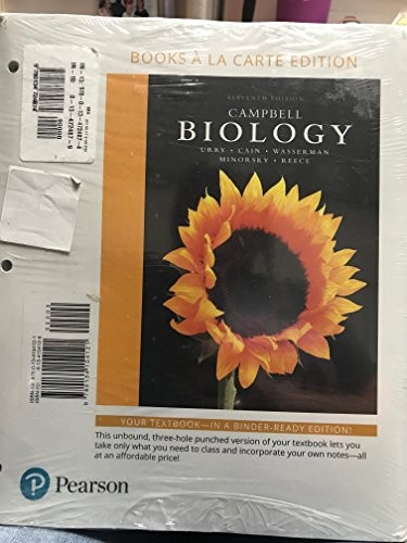 Campbell Biology Books A LA Carte Edition 11 Editi