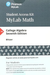 College Algebra, Books a la Carte Edition Plus Mylab Math with Etext -- 24-Month Access Card Package