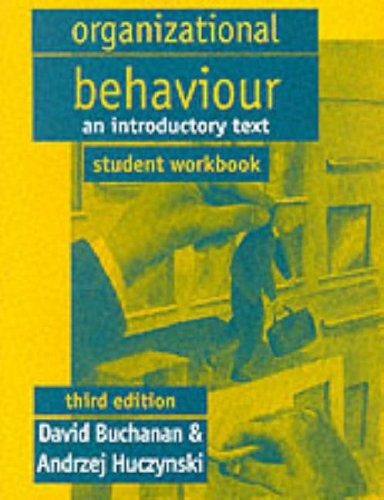 Organizational Behaviour Stud Workbook